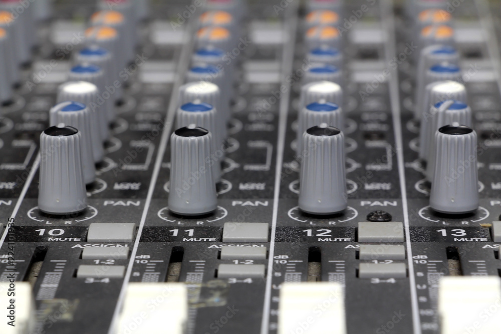 Sound mixer background. Sound mixer background.