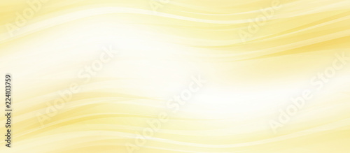 光輝くウェーブ　金色と黄色の背景 
