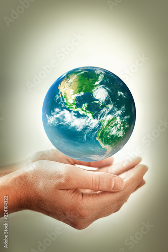 conceptual image of environmental protection