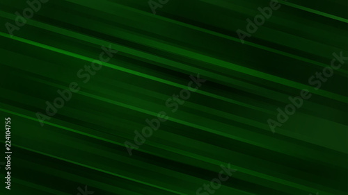 Abstract background with diagonal lines in dark green colors