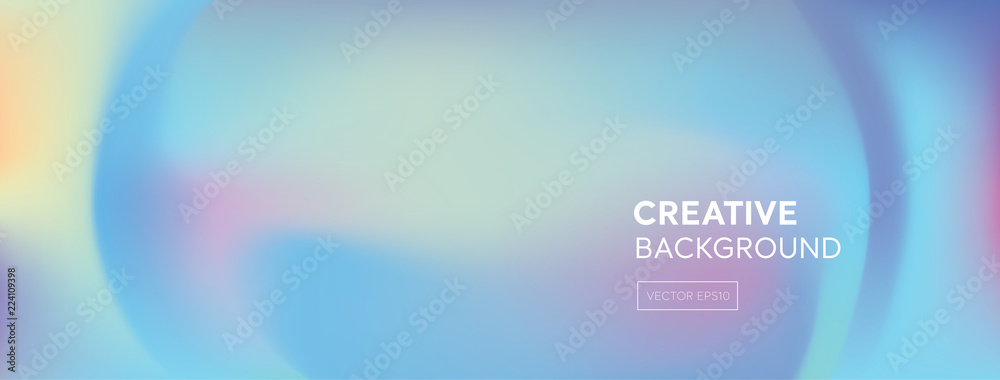 Modern abstract mixed pastel colorful fluid banner background