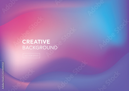 Abstract modern colorful blend purplish pink creative dynamic fluid background