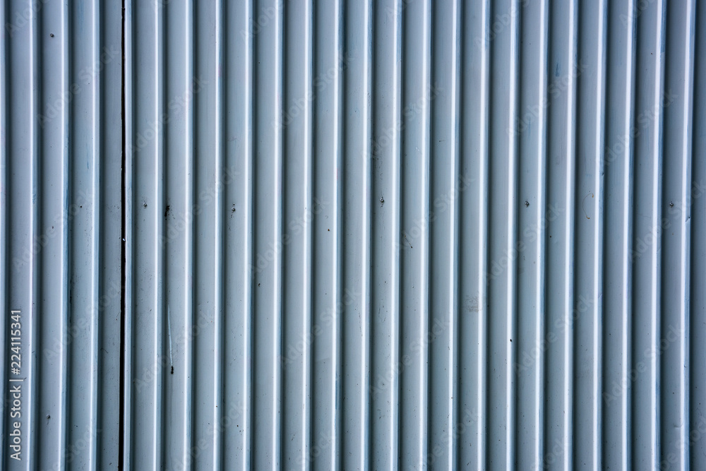 Used metal corrugated surface with screws Used metal corrugated surface with screws