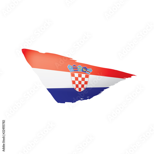 Free Download Croatia flag, vector illustration on a white background. - GFXLoad