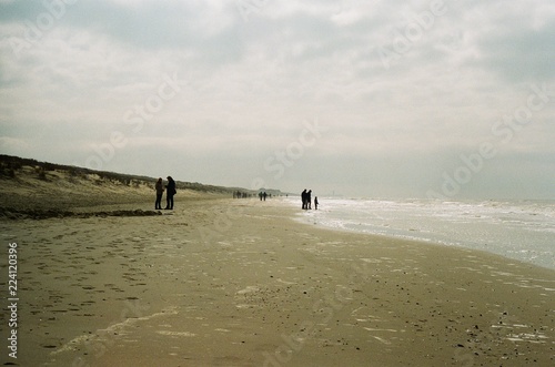 Beachday in the netherlands on film  Kodak portra 800 