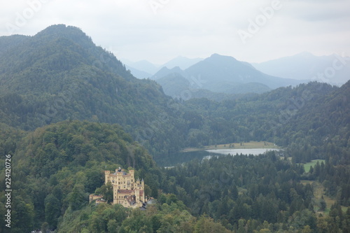 castle in mountains