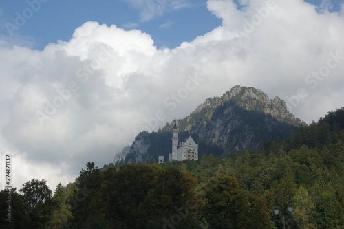 castle in the mountains
