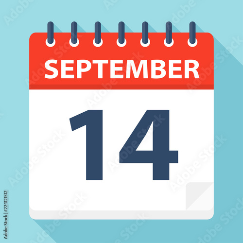 September 14 - Calendar Icon