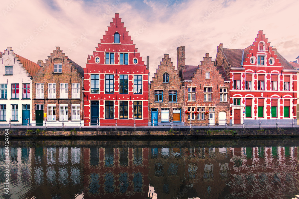 Naklejka premium Brugge, Belgium