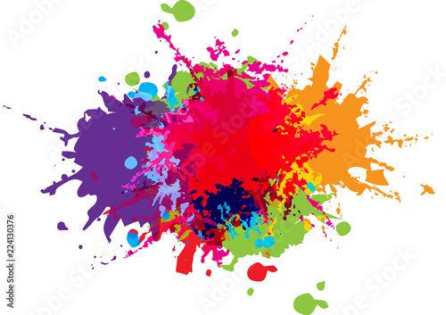 abstract vector color background design. illustration vector design