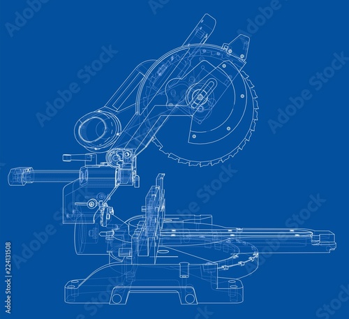 Mitre saw blade concept