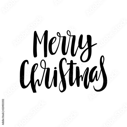 Hand drawn lettering for Christmas