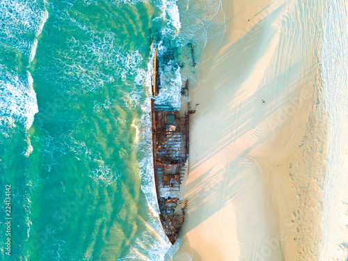 SS Maheno Shipwreck Fraser Island Australia
