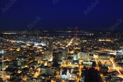                         Seattle night view