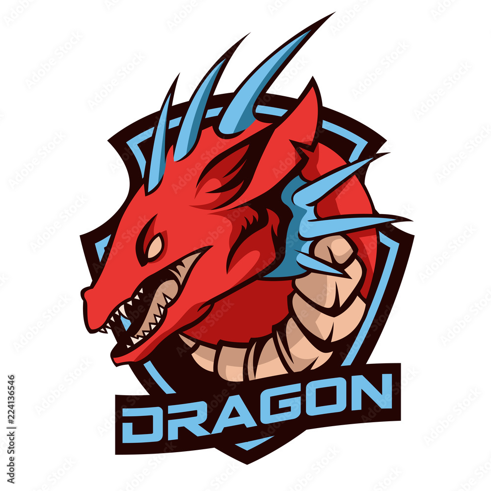 Mascot and character for gaming and sport logo