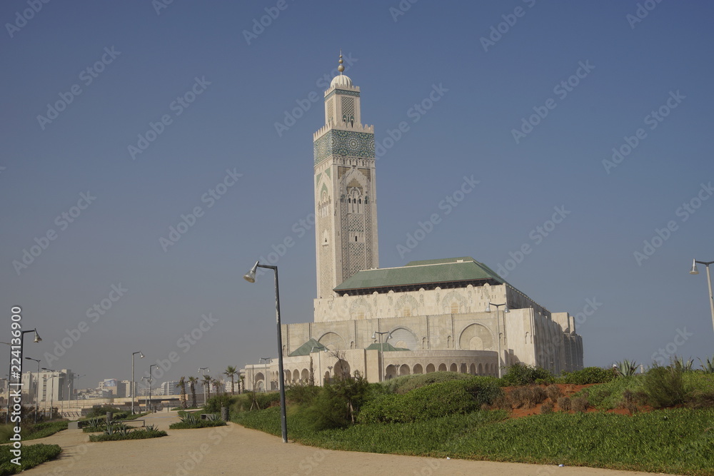 Fototapeta premium La moschea di Hassan II di Casablanca