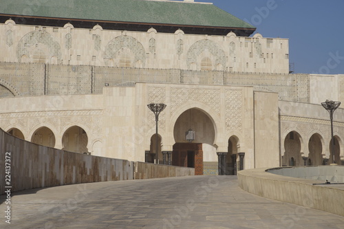 La moschea di Hassan II di Casablanca photo