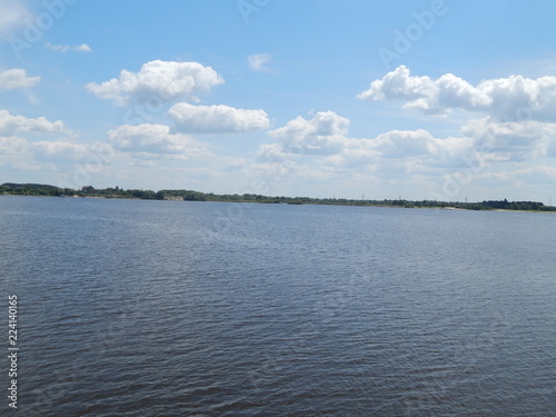 lake and sky