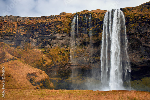 Seljalandsfoss  is a waterfall in Iceland 