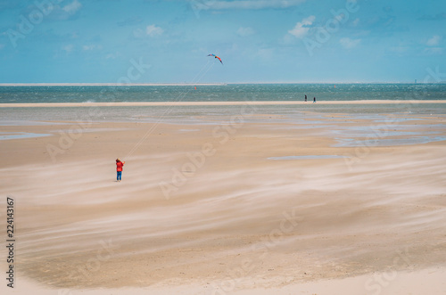 Windy Beach, Netherlands