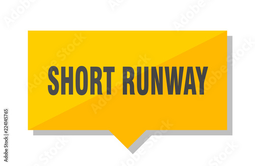 short runway price tag