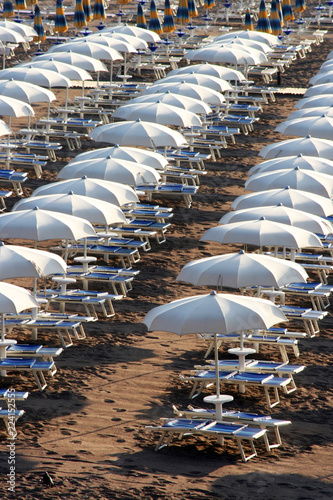 Detail from beach in Becici, Montenegro, Europe