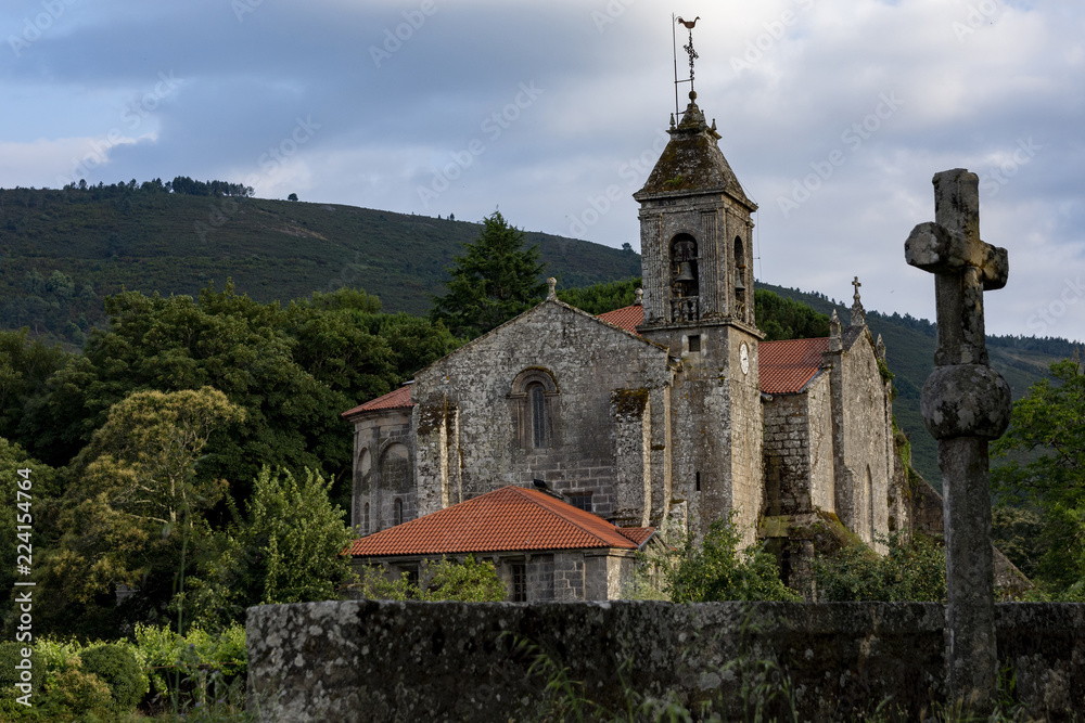 Naklejka premium Monastery of Santa María de Melón