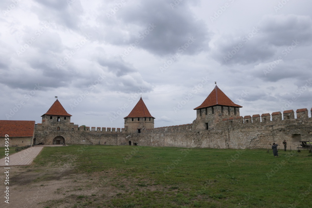 The Bender Fortress (Tighina) from inside, Transnistria