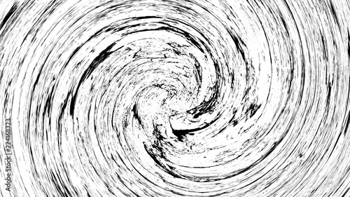 Twirl monochrome abstract background