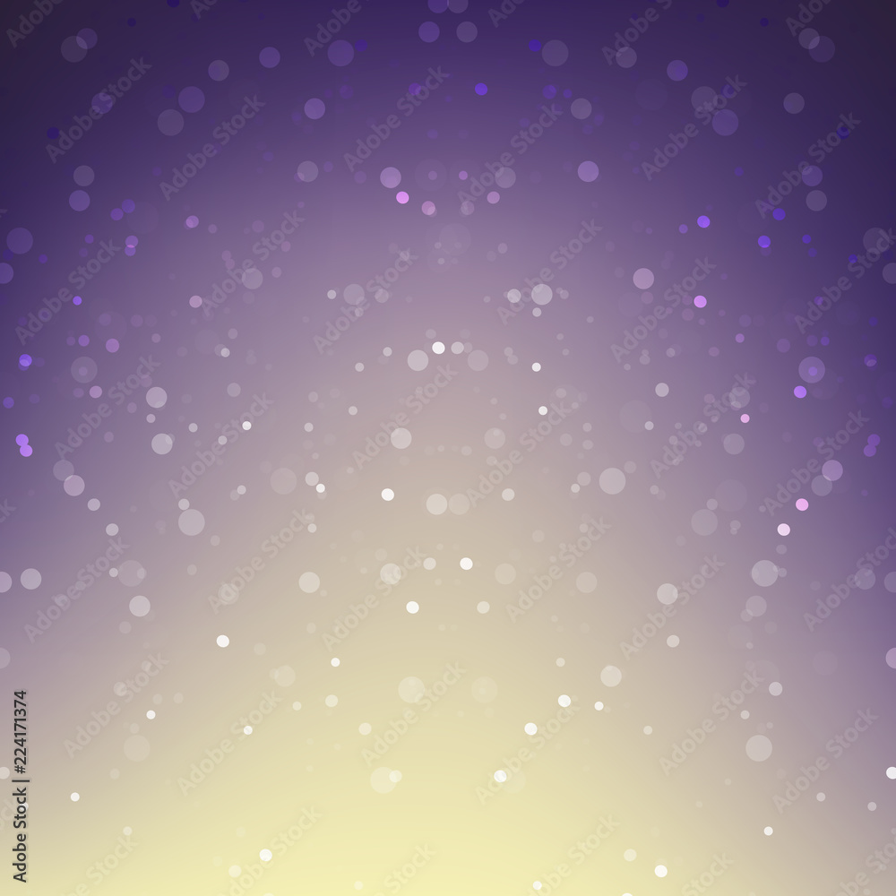 Abstract background snow falling against purple 001