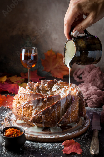 Homemade Bundt cake photo