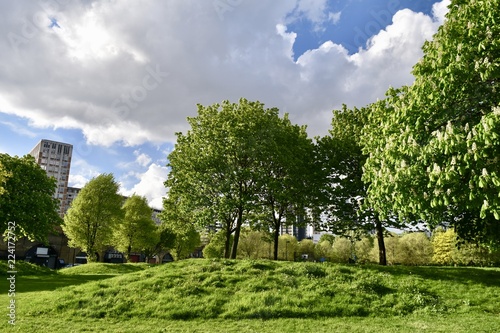 深緑のロンドン ヴォクソール公園