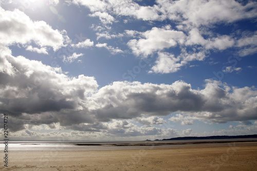 Swansea beach and sky