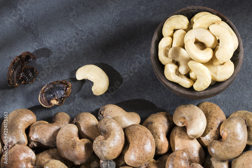 The cashew is considered a nut, but in reality it is the seed of a perennial tree native to Brazil - Anacardium occidentale