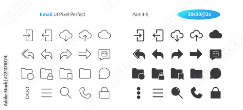 Email UI Pixel Perfect Well-crafted Vector Thin Line And Solid Icons 30 2x Grid for Web Graphics and Apps. Simple Minimal Pictogram Part 4-5