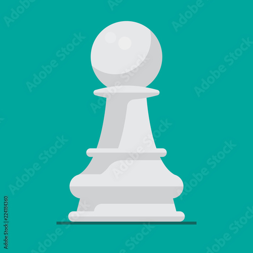 chess icon vector flat design.
