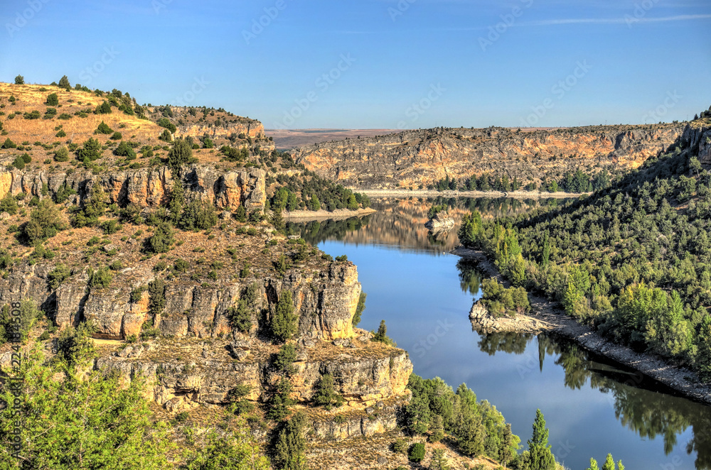 Gorges of the Duraton river, Castilla y Leon, Spain