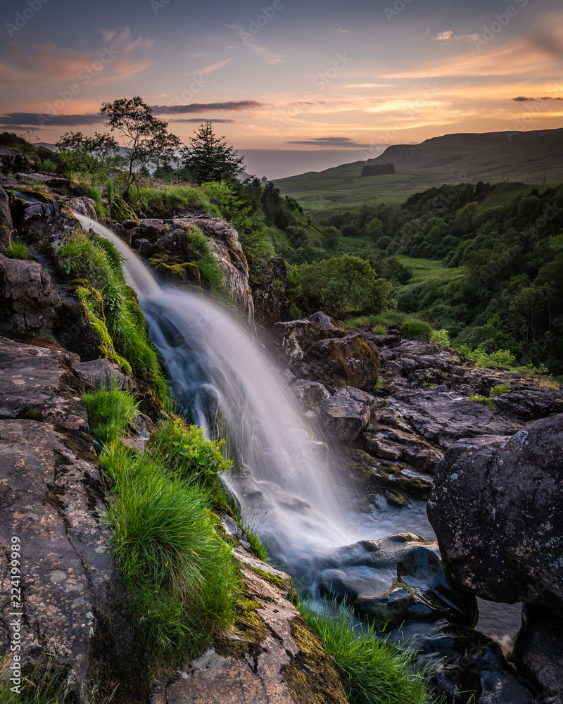 Fototapeta premium The Loup o Fintry in the Campsie Fells