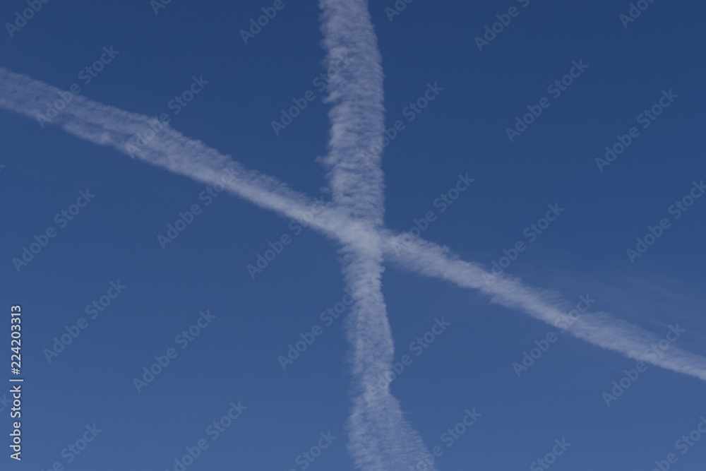 Aircraft Vapour Trails Aircraft Vapour Trails