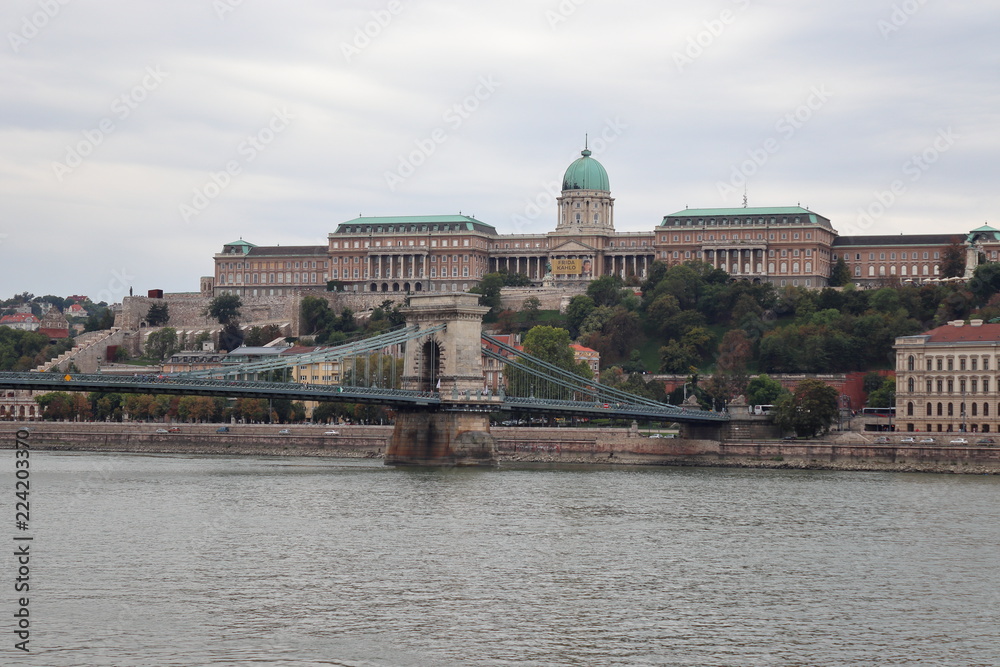 Buda Castle and Chain Bridge, Budapest
