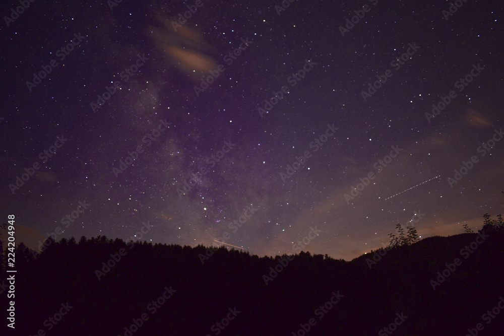 Unsere Galaxie in der Nacht Unsere Galaxie in der Nacht
