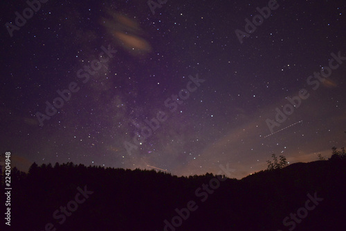 Unsere Galaxie in der Nacht © photography112