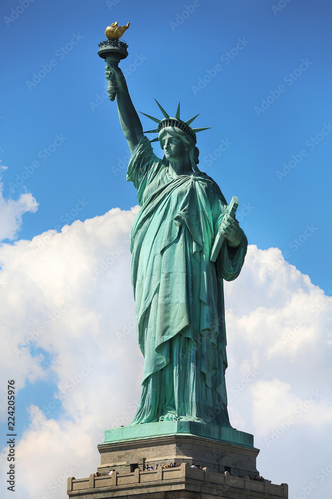 Obraz premium The Statue of Liberty at New York City