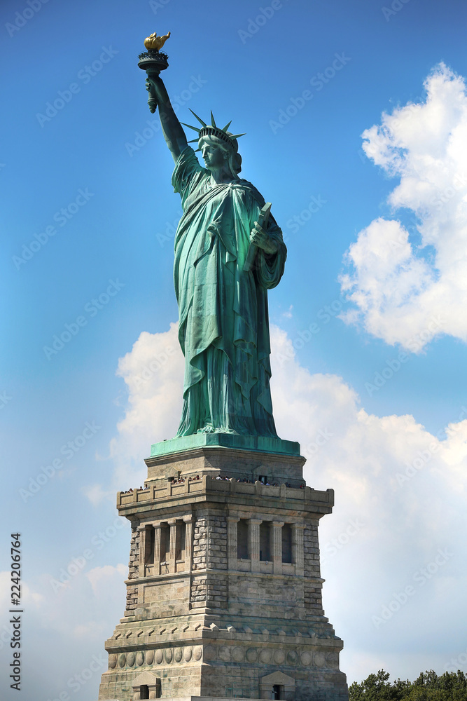 Fototapeta premium The Statue of Liberty at New York City
