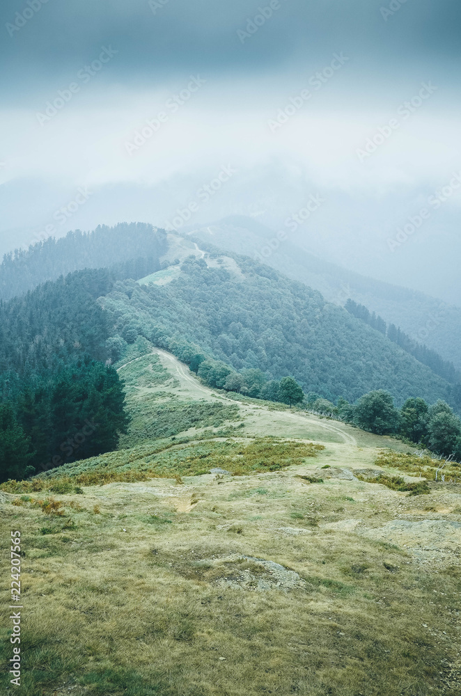 Obraz premium typical landscape of Basque Country
