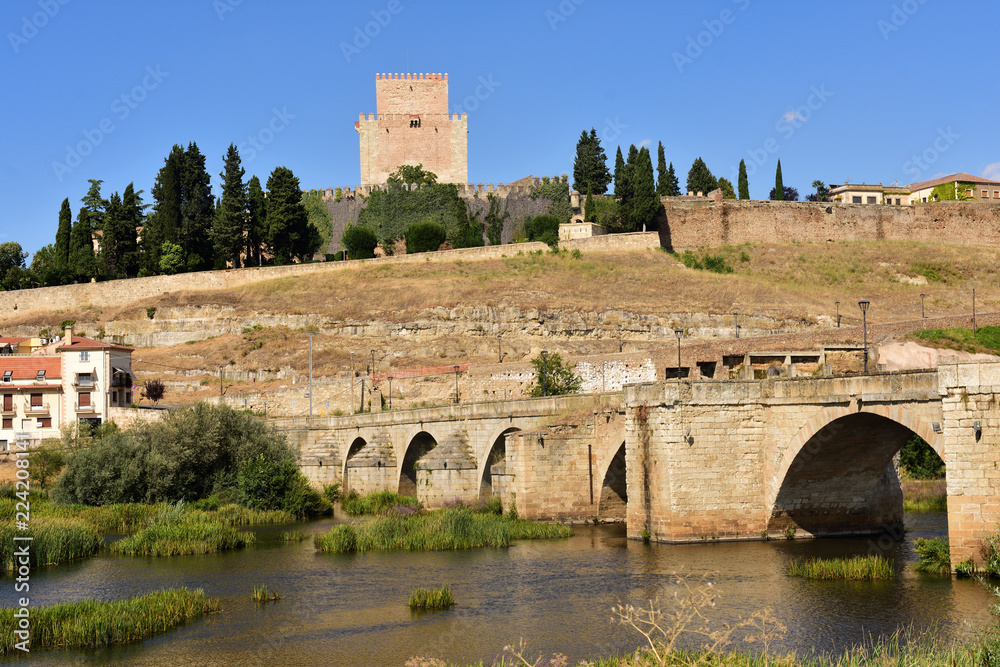 Obraz premium view of Ciudad Rodrigo, Salamanca province,Spain
