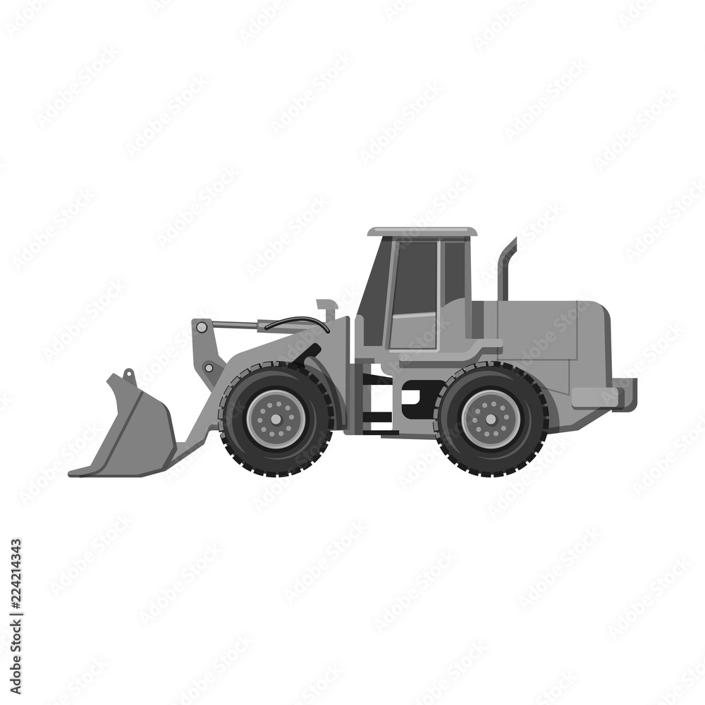 Vector design of build and construction logo. Collection of build and machinery vector icon for stock.