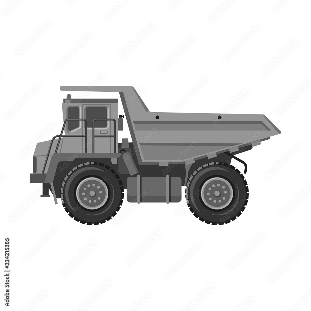Vector design of build and construction symbol. Collection of build and machinery stock symbol for web.