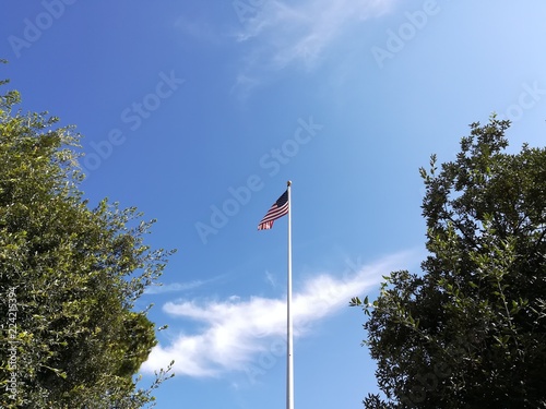 Stars and stripes banner