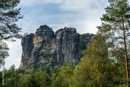 Falkenstein at the Saxon Switzerland, Elb Sandstone Mountains